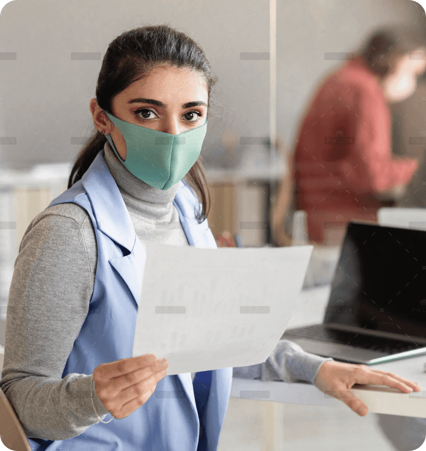 demo-attachment-918-co-workers-wearing-face-mask-office